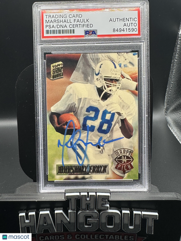 2025 Marshall Faulk PSA A Auto A