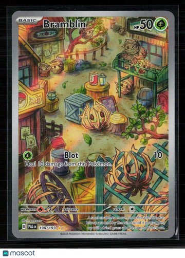 2023 Paldea Evolved Bramblin Holo Secret Rare #198/193
