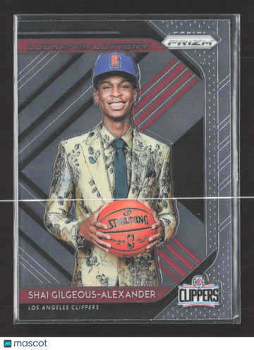 2018 Panini Prizm Luck of the Lottery Shai Gilgeous-Alexander #11