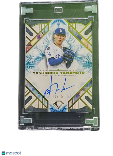 2025 Topps Diamond Icons Yoshinobu Yamamoto #AC-YY /15