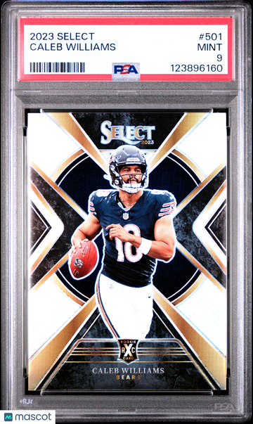 2023 Panini Select Caleb Williams #501 PSA 9