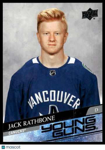 2020-21 Upper Deck Jack Rathbone #717 RC