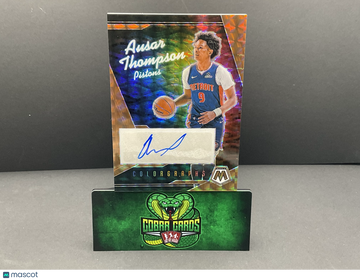 2024-25 Panini Mosaic Colorgraphs Ausar Thompson #COL-ASR /49 Autograph