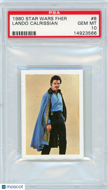 1980 Star Wars Fher Lando Calrissian #8 PSA 10