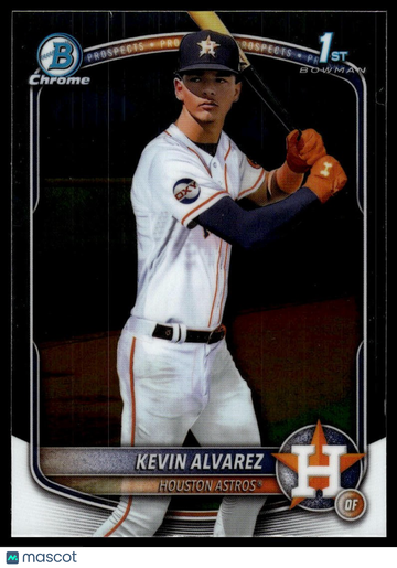 2025 Bowman Chrome Kevin Alvarez #BCP-227 Bowman Chrome Prospects Popcorn