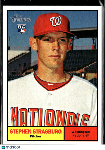 2010 Topps Heritage Stephen Strasburg #NCC1 RC