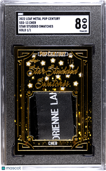 2022 Leaf Metal Pop Century Cher #SSS-13 SGC 8