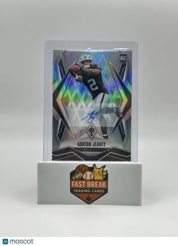 2025 Panini Phoenix Ashton Jeanty #158 Silver Prizm /199 RC