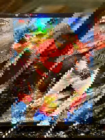 2024 Topps Finest CORBIN CARROLL #/150 RARE Sky Blue Refractor 280 Diamondbacks