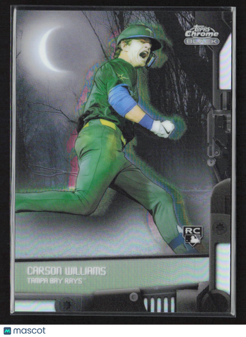 2026 Topps Chrome Black Nocturnal Carson Williams #NOC-15 RC