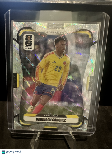 2026 Panini Prizm FIFA World Cup 2026 Davinson Sánchez #187 Wave