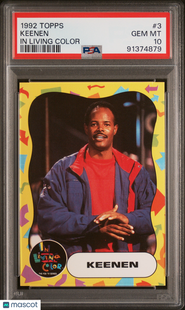 1992 Topps In Living Color Keenen #3 PSA 10