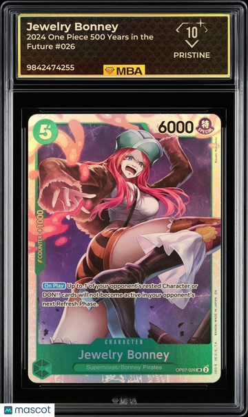 2024 One Piece 500 Years in the Future Jewelry Bonney #026 MBA 10