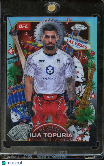 Ilia Topuria 2025 Topps Chrome UFC Titans UFC
