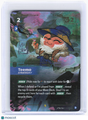 Spiritforged Teemo Foil Showcase (Signature) #230*/221