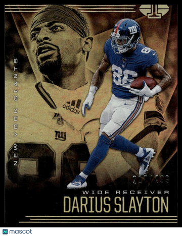 2020 Panini Illusions Darius Slayton #82 Trophy Collection Bronze SN