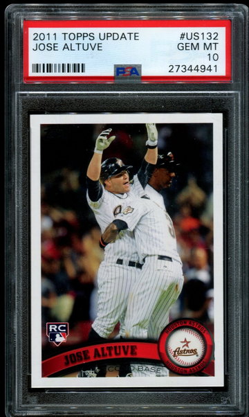 2011 Topps Update #132 Jose Altuve PSA 10