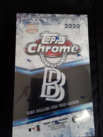 2020 Topps Chrome Ben Baller Box