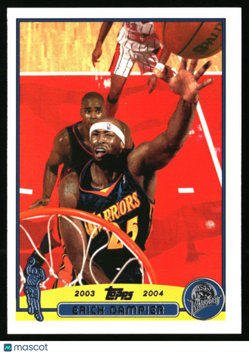2003-04 Topps Erick Dampier #85 Golden State Warriors