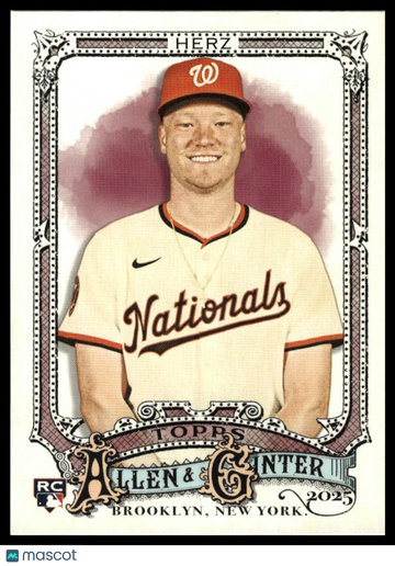 2025 Topps Allen & Ginter DJ Herz #237 RC