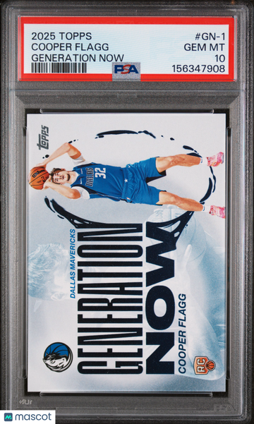 2025 Topps Generation Now Cooper Flagg #GN-1 PSA 10