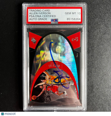 1997 Upper Deck Allen Iverson #SPX35 PSA 10 Auto 10