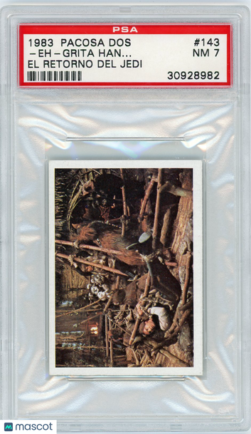 1983 Pacosa Dos El Retorno Del Jedi Eh, Grita Han #143 PSA 7