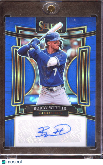 2024 Panini Select Prizm Bobby Witt Jr. #SIG-BWJ Blue /49