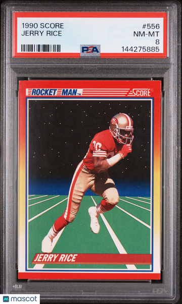 1990 Score Jerry Rice #556 PSA 8