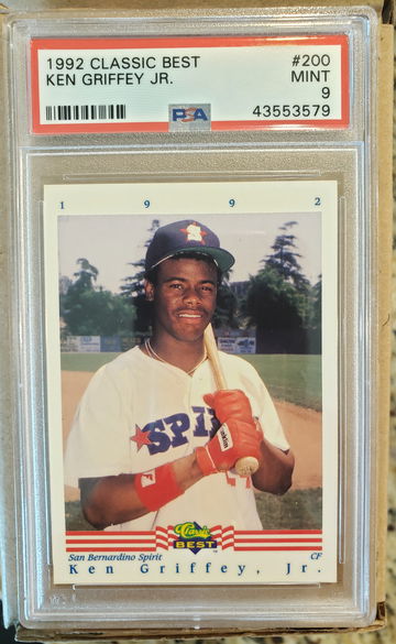1992 Classic Best Griffey Jr.  Psa 9