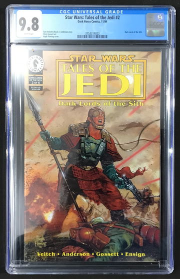 Star Wars Tales of the Jedi #2 Dark Lords of the Sith