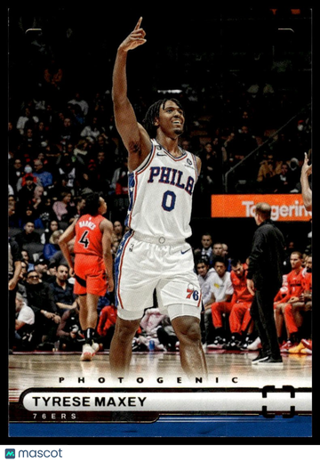 2022-23 Panini PhotoGenic Tyrese Maxey #39