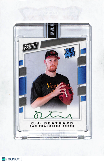 2017 Panini Donruss Rated Rookie Personal Edition C.J. Beathard