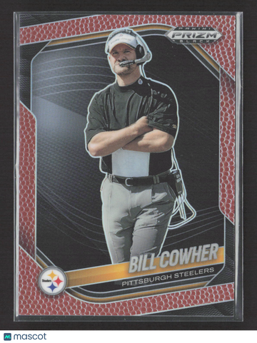2026 Panini Prizm Black Bill Cowher #118 185/225