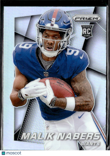 Malik Nabers 2024 Panini Prizm Football RC New York Giants