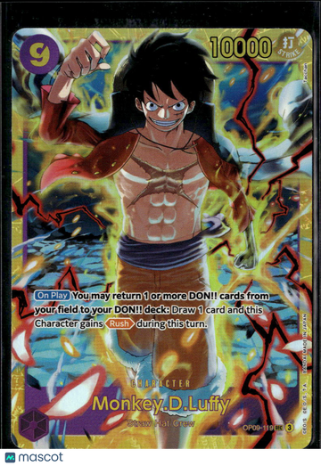 Monkey.D.Luffy 2024 Bandai One Piece Card Game The New Genesis Holo Super Parallel Rare
