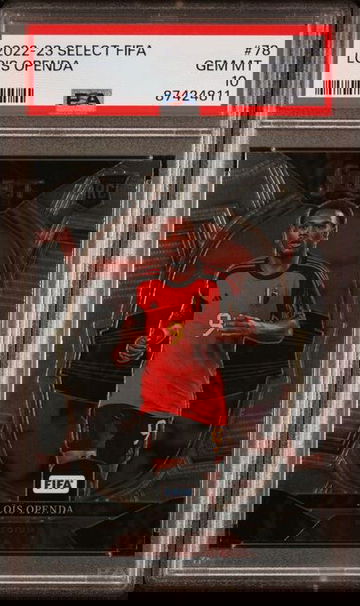 2022-23 Select FIFA Lois Openda #78 Prizm RC Rookie PSA 10