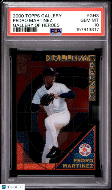 2000 Topps Gallery Gallery Of Heroes Pedro Martinez #GH3 PSA 10