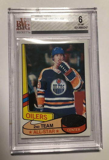 1980-81 Topps #87 Wayne Gretzky AS2 EX-MT