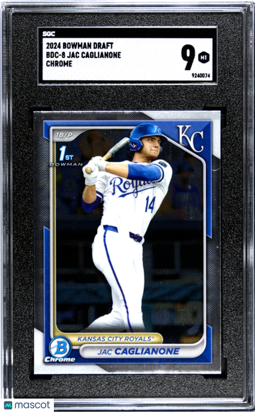 2024 Bowman Draft Jac Caglianone #BDC-8 CHR. SGC 9