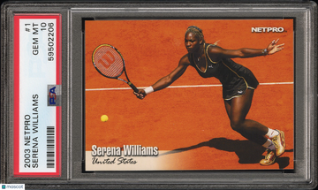2003 Netpro Serena Williams #1 PSA 10