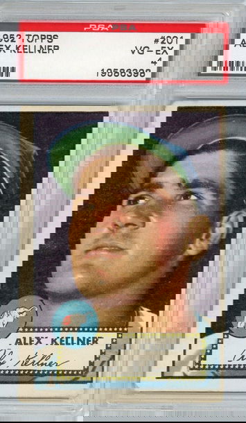 1952 Topps Alex Kellner #201 PSA 4 P1284