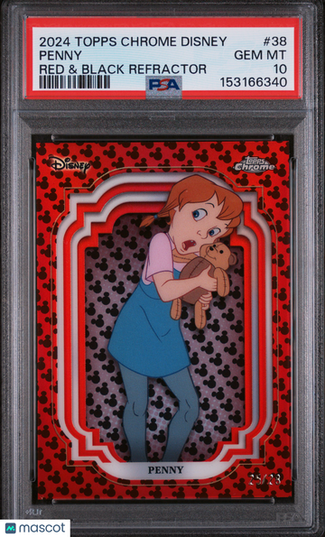 2024 Topps Chrome Disney Penny #38 PSA 10