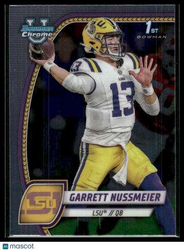 2024 Bowman University Chrome Garrett Nussmeier #5