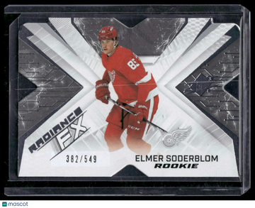 2022-23 SPx Elmer Soderblom #RFX-81 Radiance FX SN