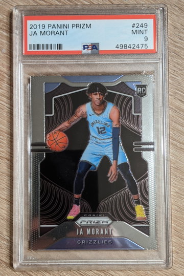 Ja Morant 2019 Prizm #249 PSA 9