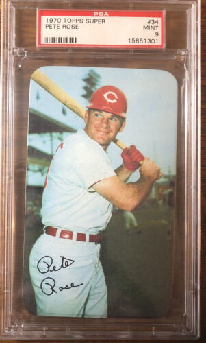 1970 Topps Super Pete Rose #34 PSA 9  Mint
