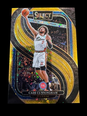 2024 Select | Cade Cunningham | Gold Disco Prizm | 9/10 | #164