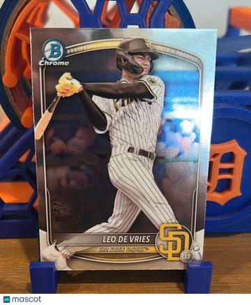 2025 Bowman - Chrome Prospects Leo De Vries #BCP-59
