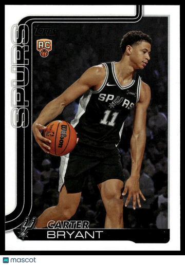 2025-26 Topps Carter Bryant #214 RC